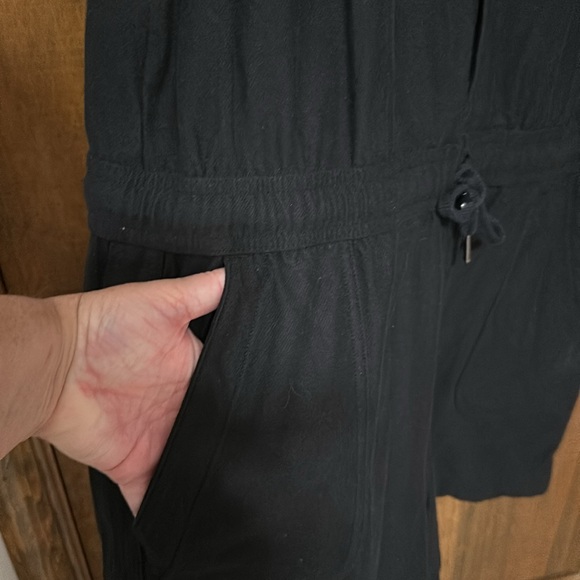 Athleta Romper Size XL Color Black - Picture 3 of 9